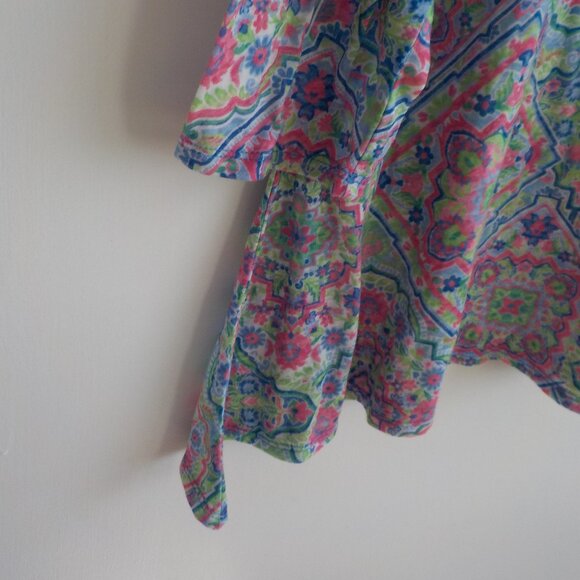 Ruby Rd. Shirt - XLarge - Colorful Print - 3/4 Sleeve (315) - Picture 3 of 5